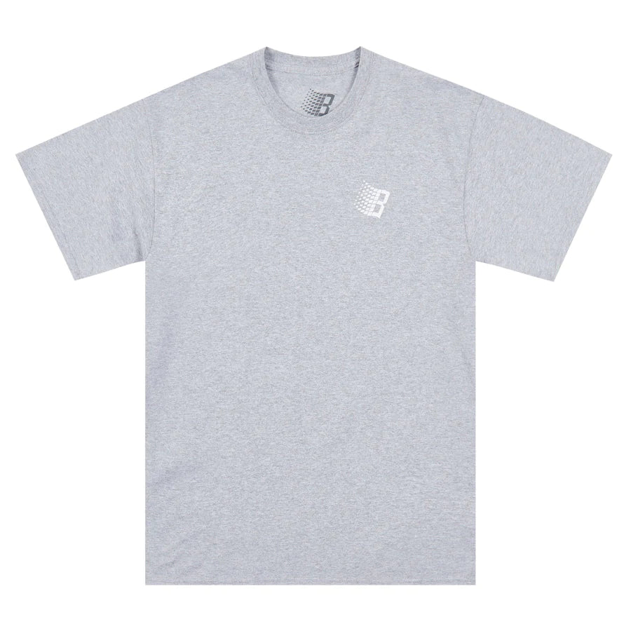 Polka Dot Logo Tee Heather Grey