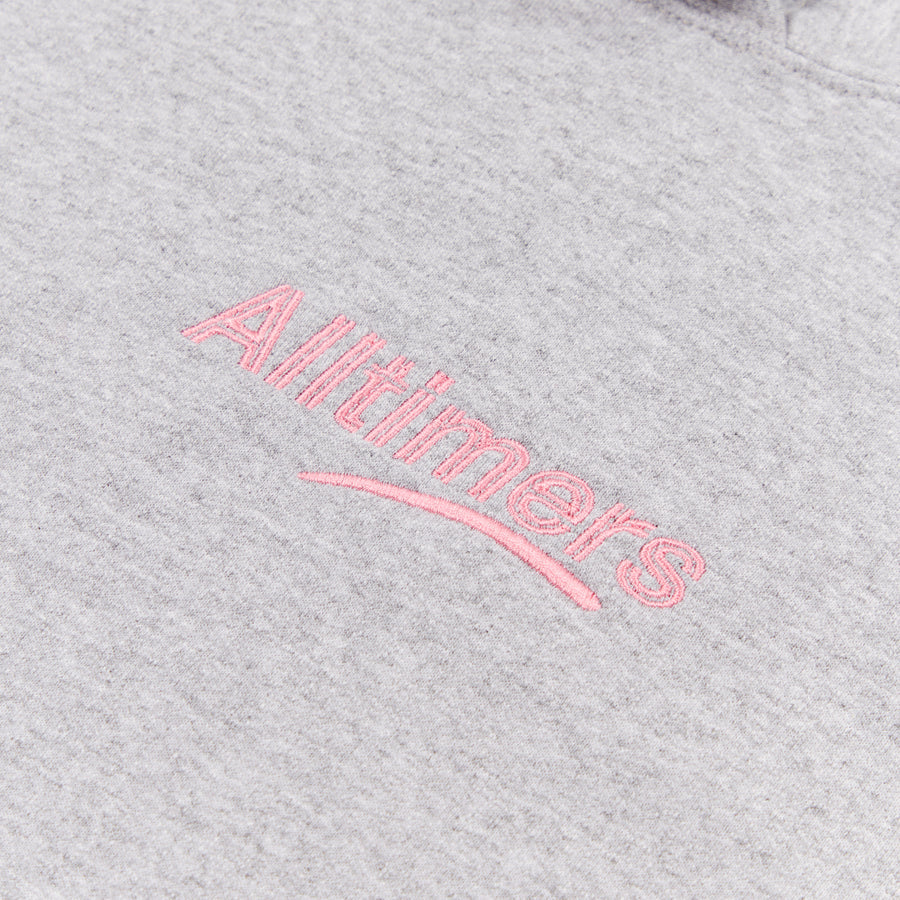 Medium Estate Embroidered Hoodie Heather Grey