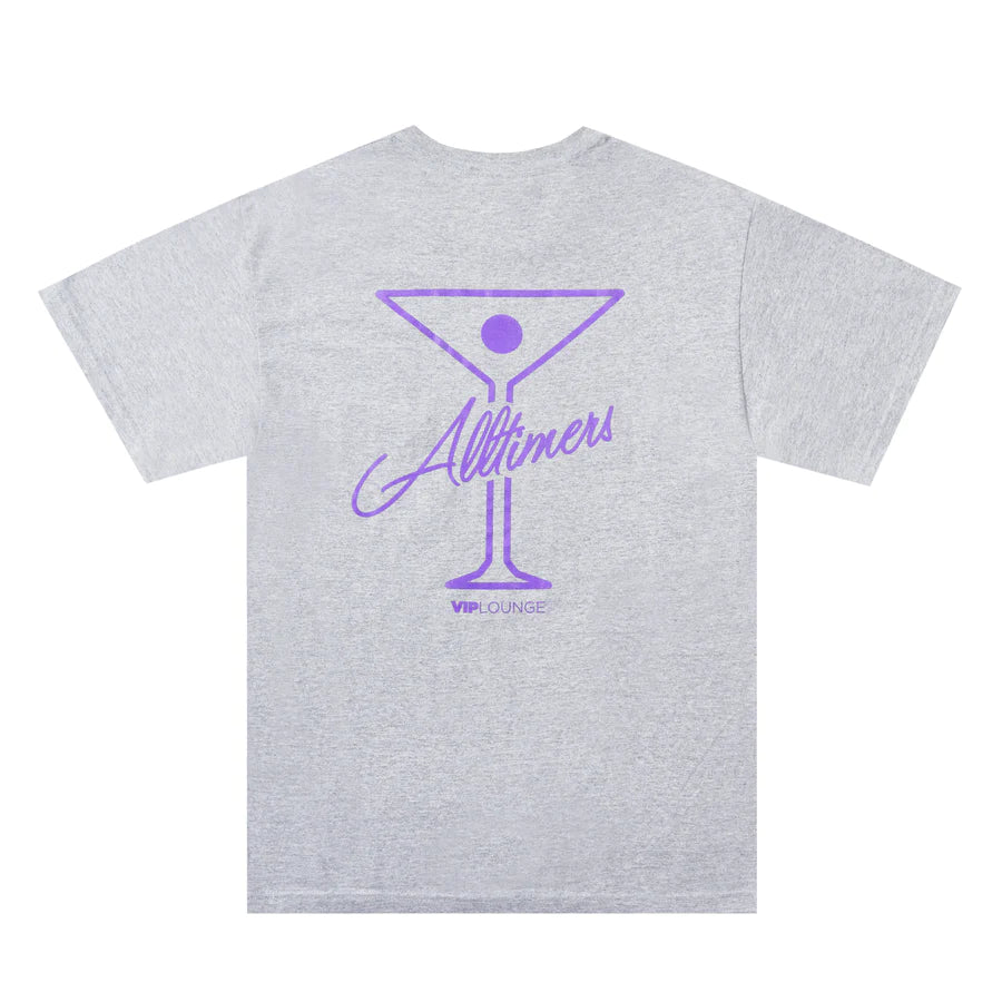 LEAGUE PLAYER TEE HEATHER GREY