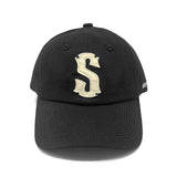 Pure S Logo Hat Black