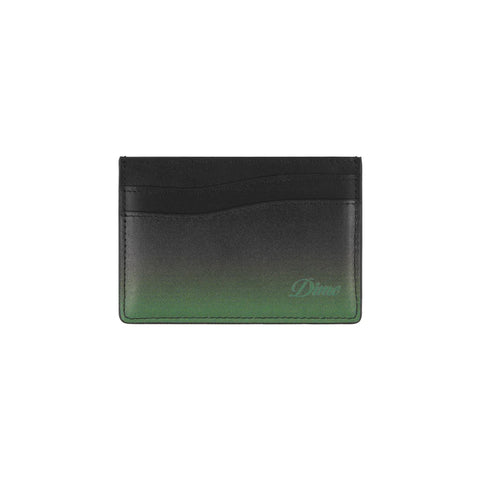 Cursive Gradient Cardholder Green