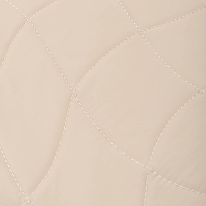 Quilted Tote Bag Tan