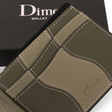 Wave Leather Wallet Sage