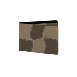 Wave Leather Wallet Sage