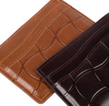 Classic Quilted Cardholder Burgundy