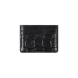 Classic Quilted Cardholder Black