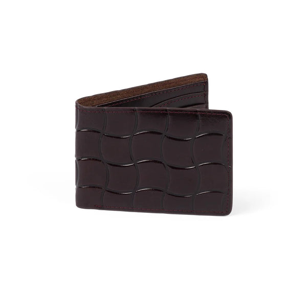 Classic Quilted Wallet Burgundy