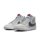 Nike SB Zoom Blazer Mid WOLF GREY/MIDNIGHT NAVY-COSMIC CLAY