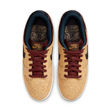 Nike SB Dunk Low Pro CELESTIAL GOLD BLACK DARK TEAM RED