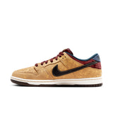 Nike SB Dunk Low Pro CELESTIAL GOLD BLACK DARK TEAM RED