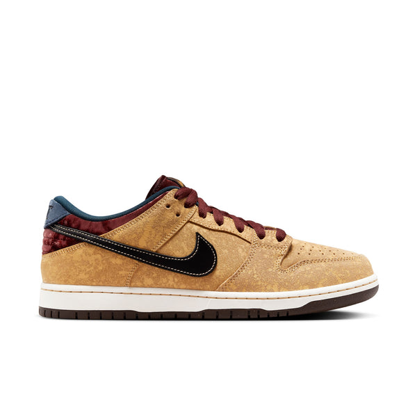 Nike SB Dunk Low Pro CELESTIAL GOLD BLACK DARK TEAM RED