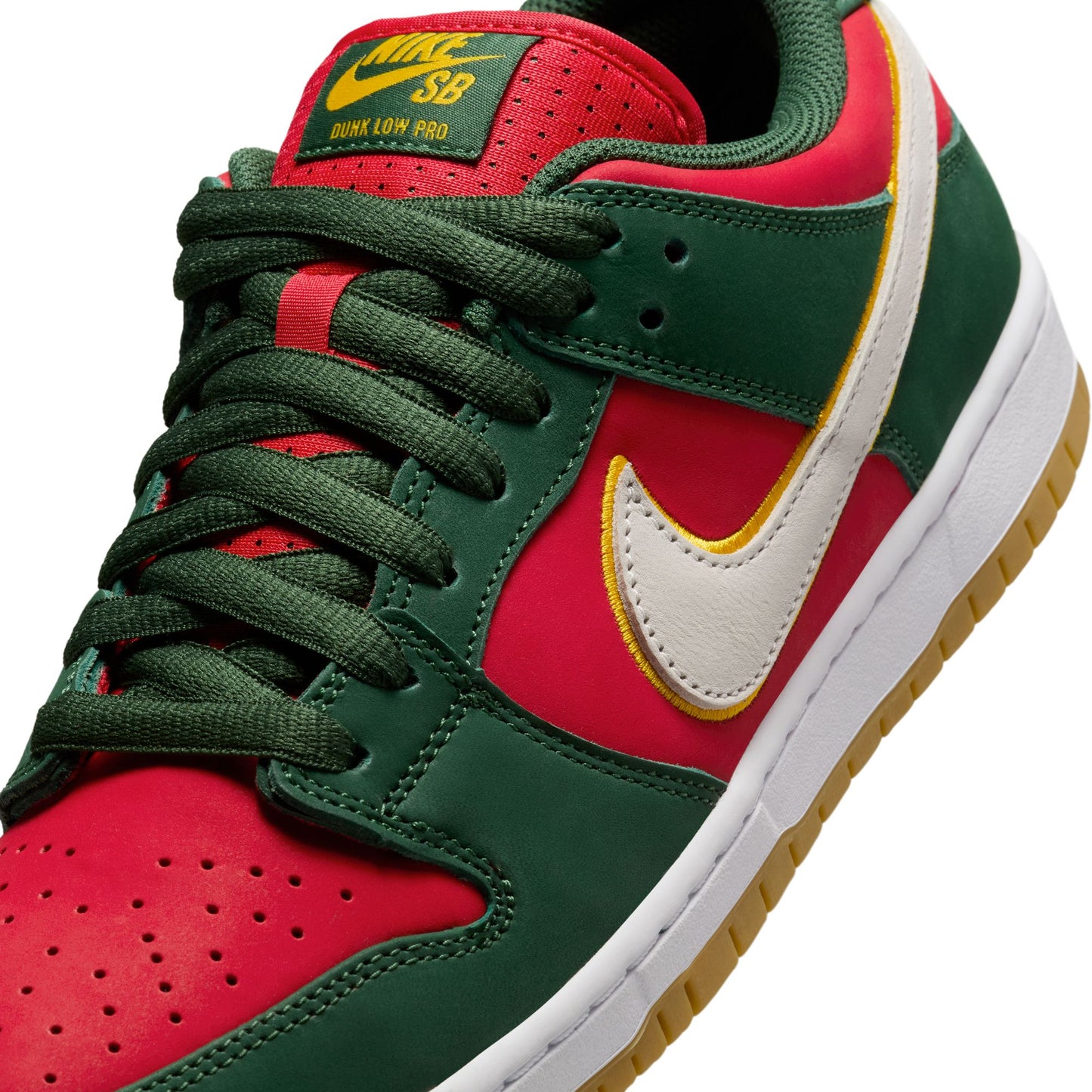 NIKE SB DUNK LOW PRO PRM Fir fire Red