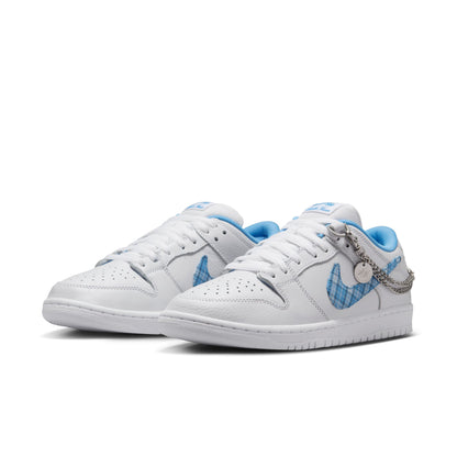 NIKE SB DUNK LOW PRO WHITE UNIVERSITY BLUE WHITE