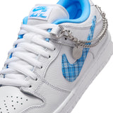 NIKE SB DUNK LOW PRO WHITE UNIVERSITY BLUE WHITE