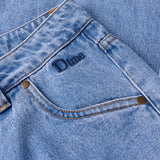 Classic Relaxed Denim Pants Blue Wash