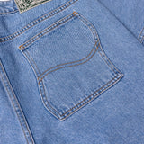 Classic Relaxed Denim Pants Blue Wash