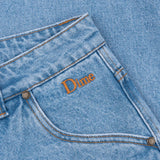 Classic Baggy Denim Pants Blue Washed