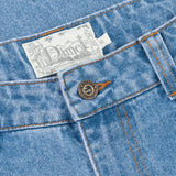 Classic Baggy Denim Pants Blue Washed