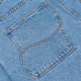 Classic Baggy Denim Pants Blue Washed