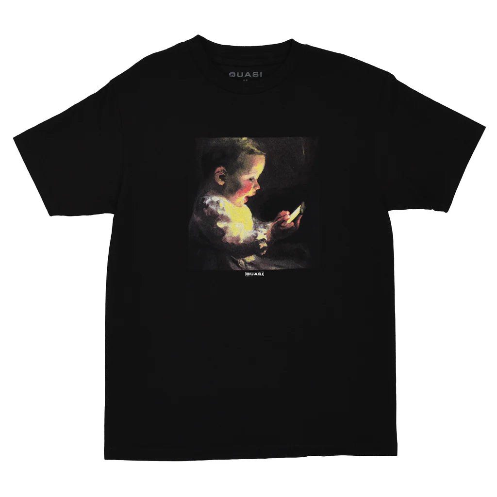 Quasi - Child Care Tee Black