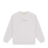 Cursive Logo Crewneck Cement