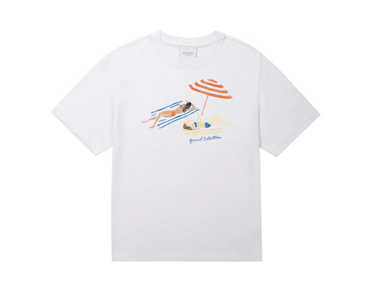 Central Park Tee White