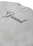 Embroidered Crewneck Ash Grey