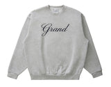 Embroidered Crewneck Ash Grey