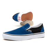 Skate Slip On Sport Blue Black