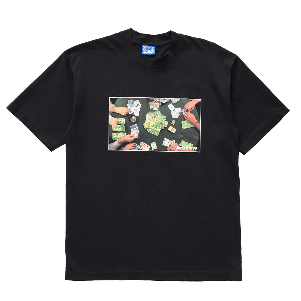 Gamblers Tee Black