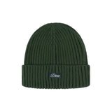 Cursive Fold Beanie Forest