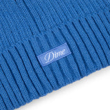 Cursive Fold Beanie Sky Blue