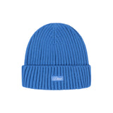 Cursive Fold Beanie Sky Blue