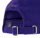 Cursive Low Pro Cap Purple Black