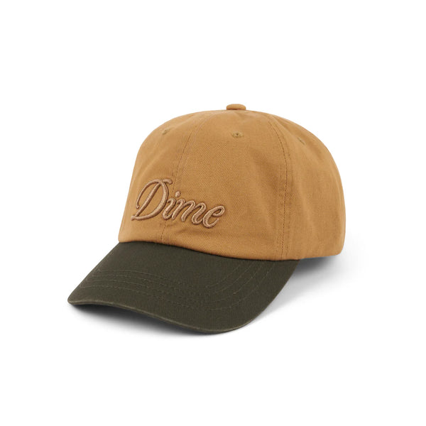 Cursive Low Pro Cap Wheat Green