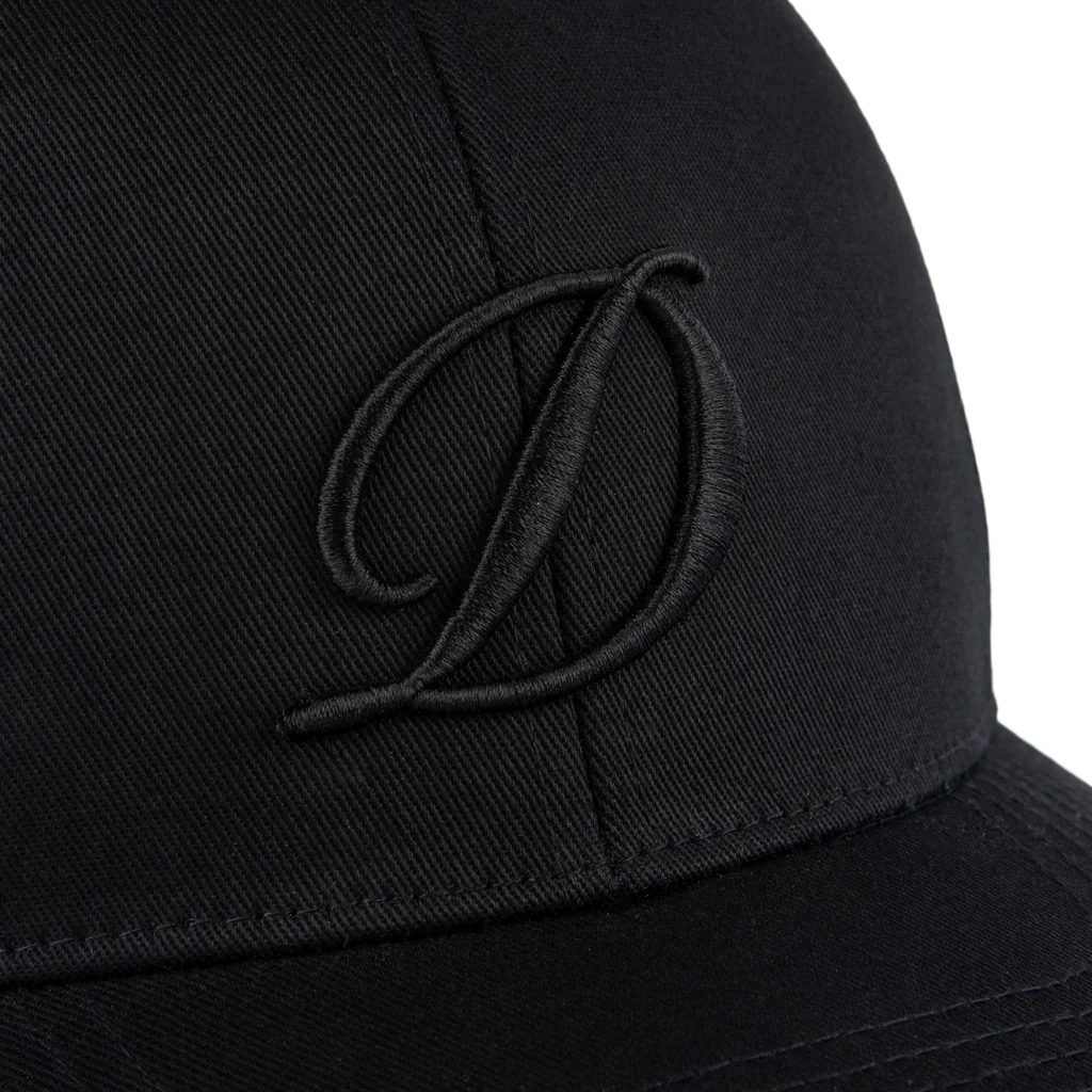 D Full Fit Cap Black