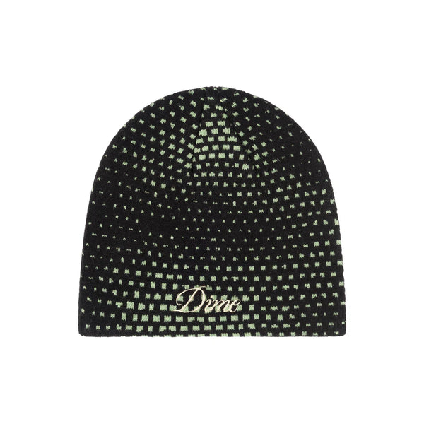 Pixel Skully Beanie Black