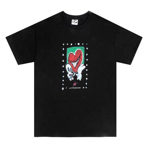 Heart Throb Tee Black