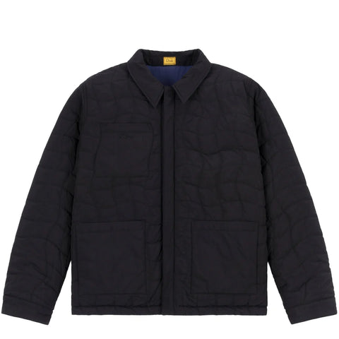 REVERSIBLE INSULATED JACKET Black Navy