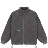 Coverstich Sherpa Fleece Charcoal