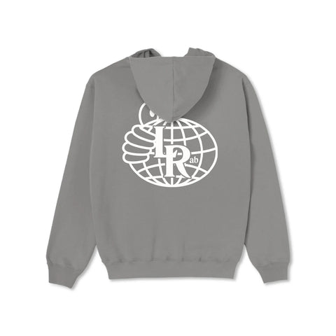 Atlas Monogram Hoodie Fog Grey