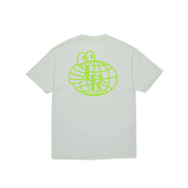 Atlas Monogram SS Tee Green Tint Neon