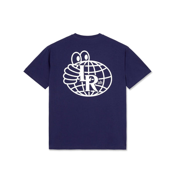 Atlas Monogram SS Tee Dress Blue