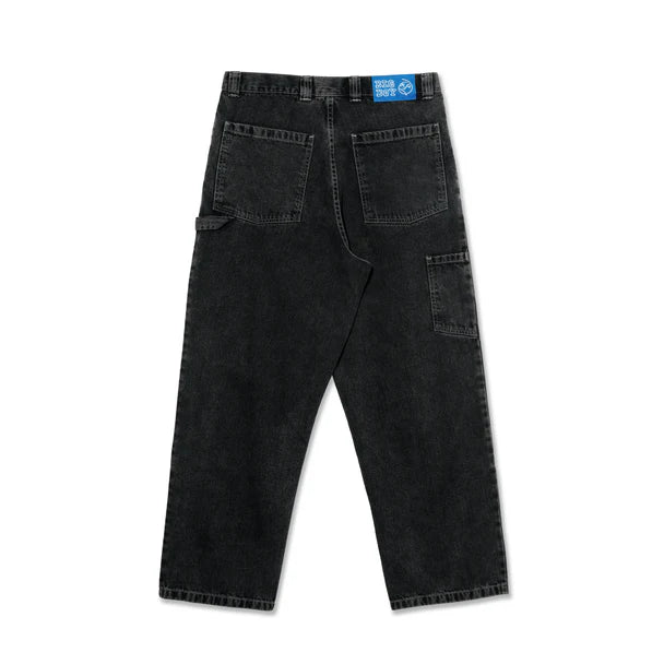 Big Boy Work Pants Knee Silver Black