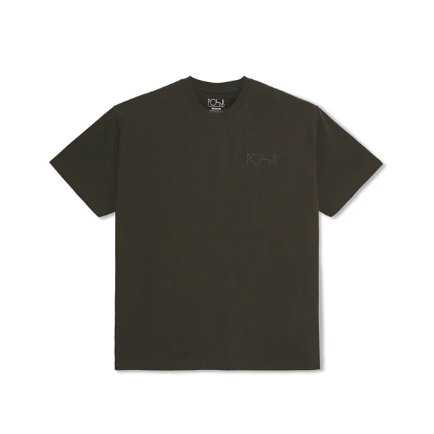 STROKE LOGO TEE DIRTY BLACK