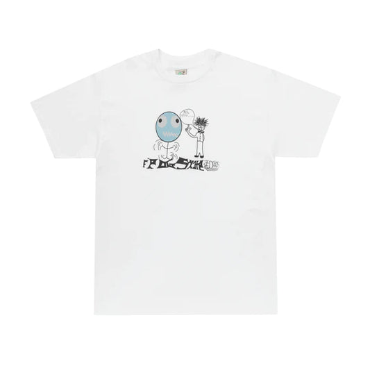 Quiet Frog Logo Tee White