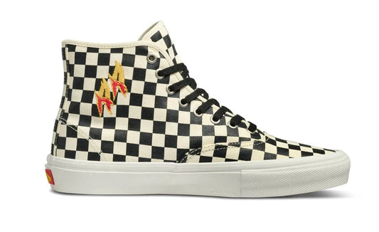 Vans Authentic High VCU Andrew Allen Checkered