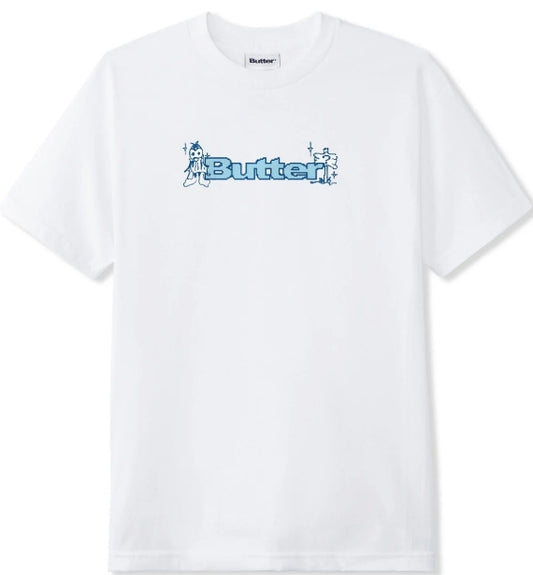 Quest Logo Tee White