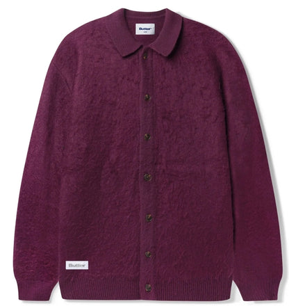 Mohair Button Up Knitted Shirt Port