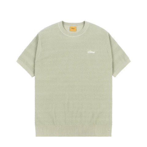 Wave Knit SS Shirt Sage